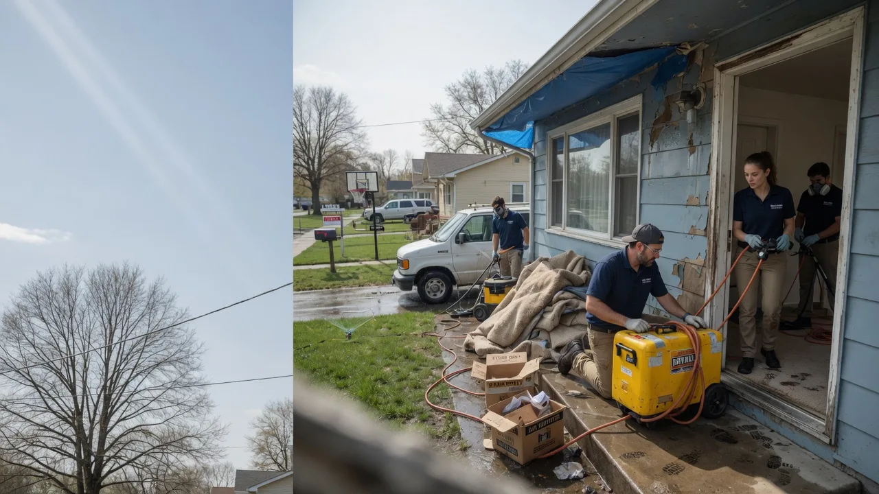 Basement Flood Cleanup in Greenville, MI near me